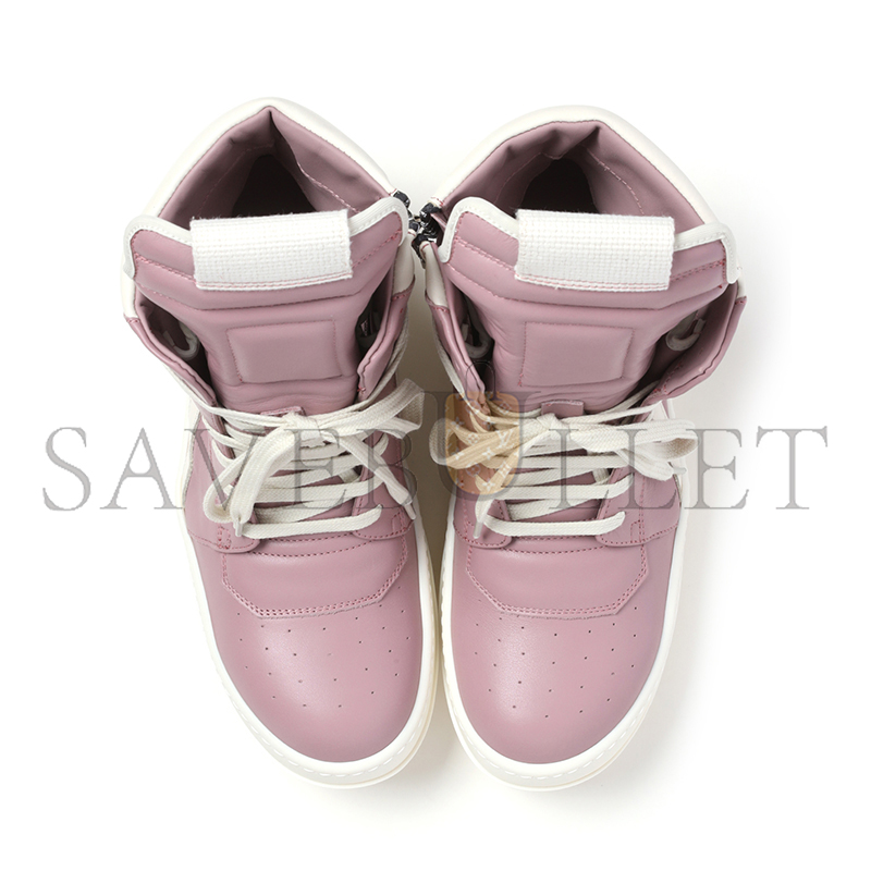 r1ck 0wens geobasket high-top leather sneakers ‎‎289460